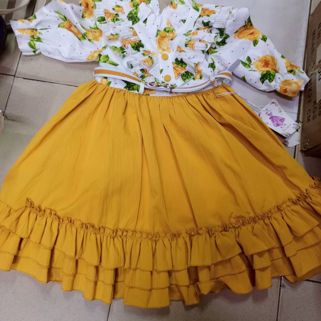 Miniature Robe fleurie 