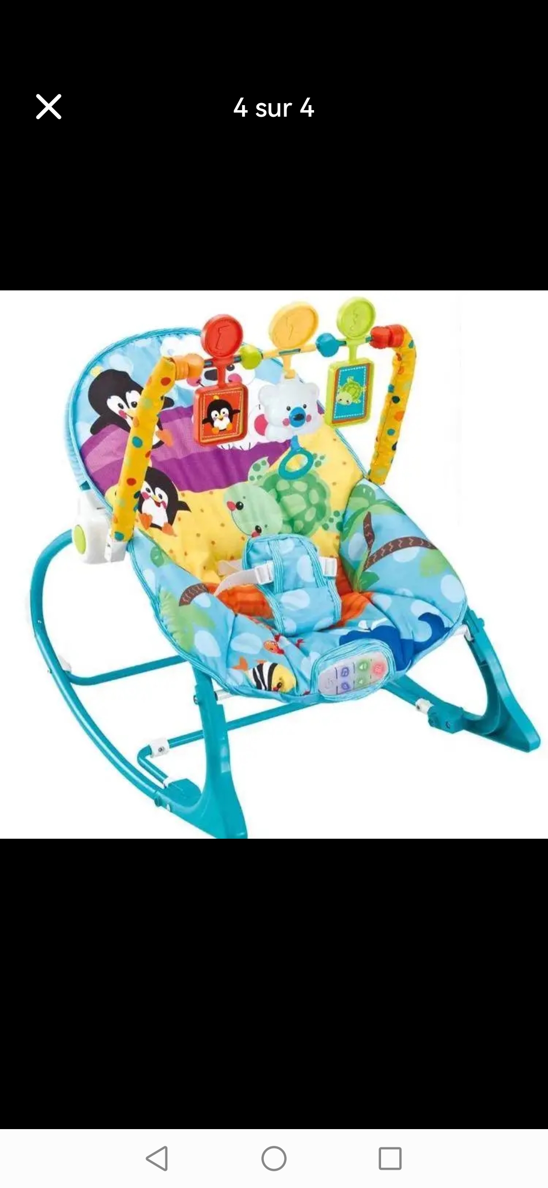 Miniature Transat balancelle non électrique 