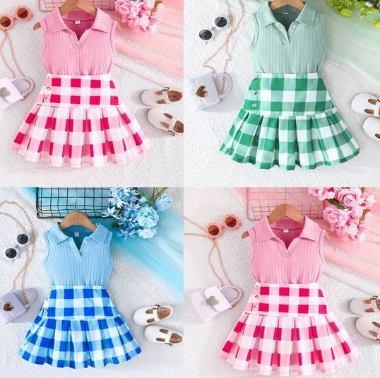 Miniature Robe et ensemble pour bébé fille