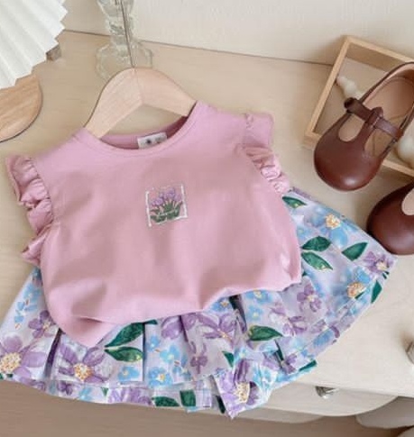 Miniature Robe et ensemble pour bébé fille