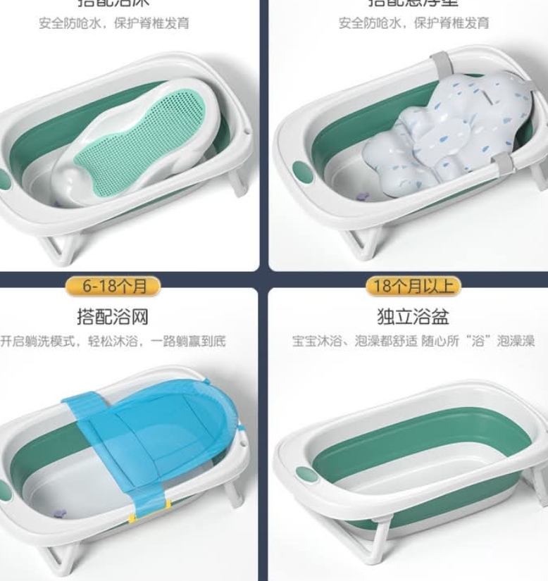 Miniature Baignoire pliable 