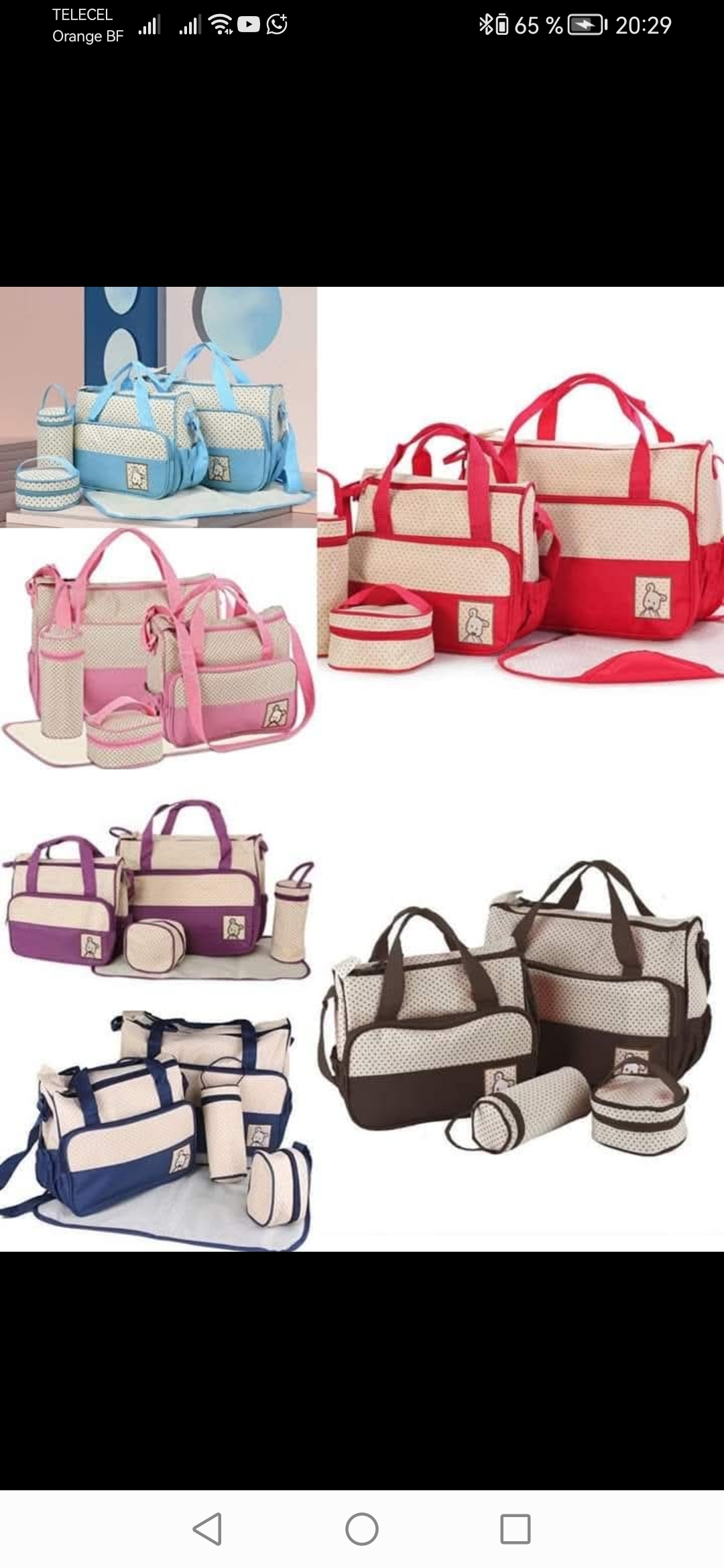 Miniature Sac à langer 