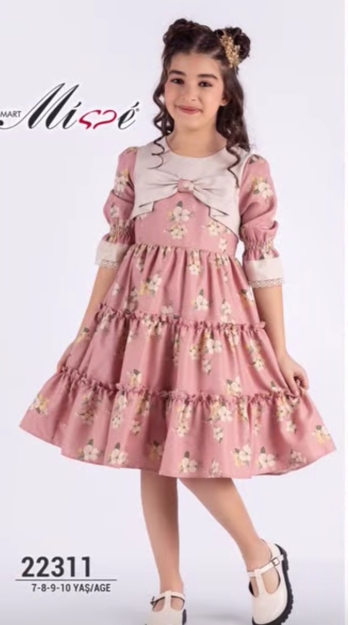 Miniature Robe fleurie 